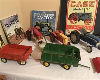 Vintage tractors and trailers