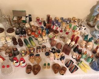 Vintage salt and pepper sets