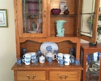 Van Briggle and Hull pottery