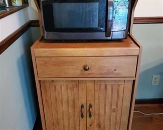 Kitchen Storage/ Microwave Cabinet - Microwave Sold SEPARATELY