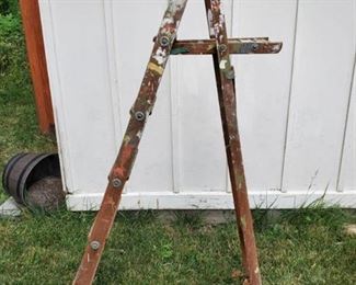 Wooden Painted 6ft Ladder