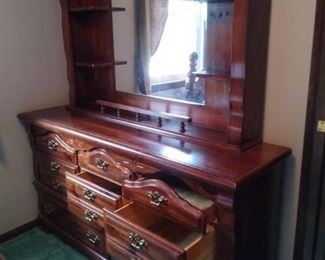 Dresser with Mirror