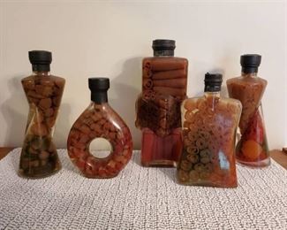 Lot of 5 Pickled Veggie Decor