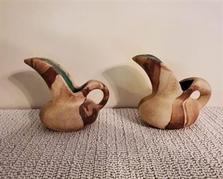 Pair of Ceramic Water Gourds