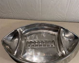 Heavy Metal Football Chip Dip Tray