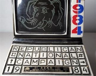 Republican National Campaign 1984 Computer Decanter