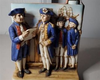 Continental Navy 1776-1777. Decanter