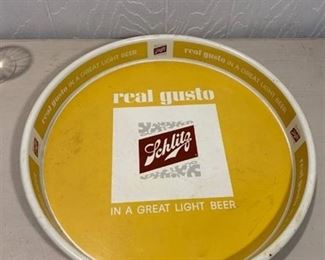Vintage Schlitz Real Gusto Beer Tray