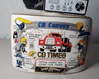 CB Times Decanter with Radio Cork Top