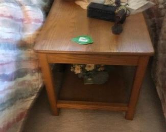 Wood End Table $ 38.00