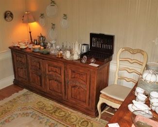French provincial style buffet