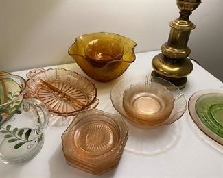 Tiara Indiana sandwich glass