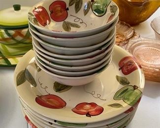 Orchard Harmony plates and bowls by Artist’s Touch