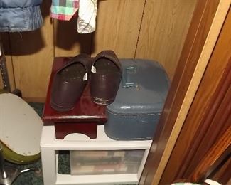 luggage, walker, scale & cane