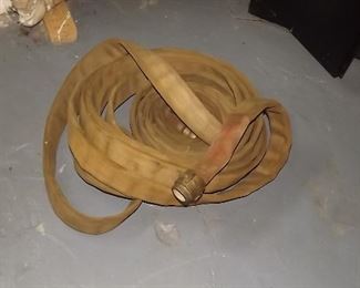 vintage fire hose