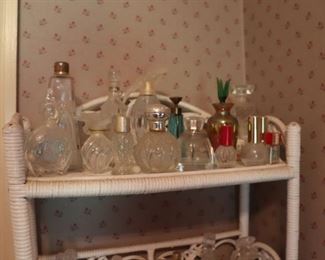 Vintage perfume bottle collection