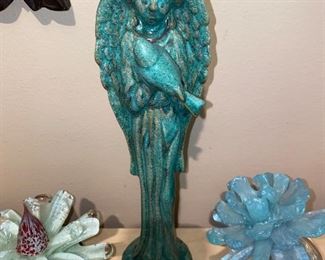 ANGEL POTTERY FIGURINE