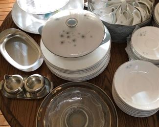 Royal Doulton “Thistledown” fine bone china.