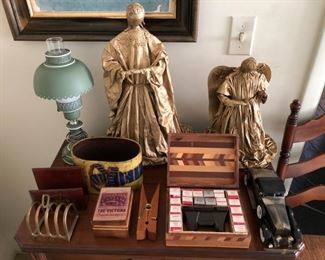 Fun home decor throughout.