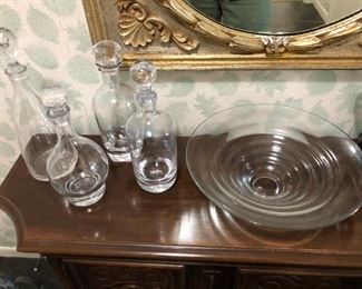 Great selection of glassware, including many classic names (Waterford, etc.).