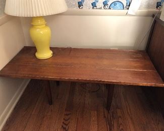 Fun mid-century-style table.
