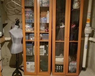 bookcases/storage cabinets