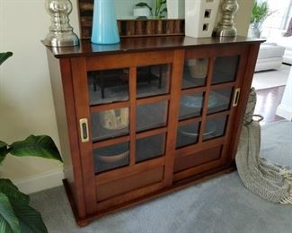 cabinet with 2 sliding doors