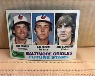 Lot #	Lot Name
1	1974 Topps Baseball Complete Set with Traded & Red Checklist sets EX/MT to Near Mint
2	1980 Topps Baseball Complete Set Rickey Henderson Rookie RC MINT
3	1981 Donruss Baseball Complete Set MINT Condition
4	1981 Fleer Baseball Complete Set Mint
5	1981 Topps Baseball Complete Set Near Mint to Mint Condition Overall  726 cards
6	1981 Topps Baseball Complete Set NM/MT Kirk Gibson Valenzuela Raines Rookies Mint
7	1981 Topps Football Complete Set Joe Montana Rookie RC Near Mint to Mint Condition Overall 528 Cards
8	1982 Donruss Baseball Factory Set Ripken RC MINT!
9	1982 Fleer Baseball Complete Set 626 Cal Ripken Jr. RC MINT
10	1982 Topps Baseball Complete Set Cal Ripken Jr. RC
11	1983 Donruss Baseball Complete Set Gwynn Boggs  Sandberg Rookie Cards MINT
12	1983 Fleer Baseball Complete Set MINT Boggs Sandberg Gwynn Rookie Cards
13	1983 Topps Baseball Complete Set Gwynn Boggs Sandberg Rookies MINT
14	1984 Fleer Baseball Complete Set MINT Mattingly RC
15	1984 Topps Baseball Co