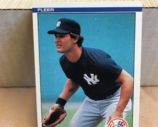 Lot #	Lot Name
1	1974 Topps Baseball Complete Set with Traded & Red Checklist sets EX/MT to Near Mint
2	1980 Topps Baseball Complete Set Rickey Henderson Rookie RC MINT
3	1981 Donruss Baseball Complete Set MINT Condition
4	1981 Fleer Baseball Complete Set Mint
5	1981 Topps Baseball Complete Set Near Mint to Mint Condition Overall  726 cards
6	1981 Topps Baseball Complete Set NM/MT Kirk Gibson Valenzuela Raines Rookies Mint
7	1981 Topps Football Complete Set Joe Montana Rookie RC Near Mint to Mint Condition Overall 528 Cards
8	1982 Donruss Baseball Factory Set Ripken RC MINT!
9	1982 Fleer Baseball Complete Set 626 Cal Ripken Jr. RC MINT
10	1982 Topps Baseball Complete Set Cal Ripken Jr. RC
11	1983 Donruss Baseball Complete Set Gwynn Boggs  Sandberg Rookie Cards MINT
12	1983 Fleer Baseball Complete Set MINT Boggs Sandberg Gwynn Rookie Cards
13	1983 Topps Baseball Complete Set Gwynn Boggs Sandberg Rookies MINT
14	1984 Fleer Baseball Complete Set MINT Mattingly RC
15	1984 Topps Baseball Co