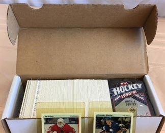 Lot #	Lot Name
1	1974 Topps Baseball Complete Set with Traded & Red Checklist sets EX/MT to Near Mint
2	1980 Topps Baseball Complete Set Rickey Henderson Rookie RC MINT
3	1981 Donruss Baseball Complete Set MINT Condition
4	1981 Fleer Baseball Complete Set Mint
5	1981 Topps Baseball Complete Set Near Mint to Mint Condition Overall  726 cards
6	1981 Topps Baseball Complete Set NM/MT Kirk Gibson Valenzuela Raines Rookies Mint
7	1981 Topps Football Complete Set Joe Montana Rookie RC Near Mint to Mint Condition Overall 528 Cards
8	1982 Donruss Baseball Factory Set Ripken RC MINT!
9	1982 Fleer Baseball Complete Set 626 Cal Ripken Jr. RC MINT
10	1982 Topps Baseball Complete Set Cal Ripken Jr. RC
11	1983 Donruss Baseball Complete Set Gwynn Boggs  Sandberg Rookie Cards MINT
12	1983 Fleer Baseball Complete Set MINT Boggs Sandberg Gwynn Rookie Cards
13	1983 Topps Baseball Complete Set Gwynn Boggs Sandberg Rookies MINT
14	1984 Fleer Baseball Complete Set MINT Mattingly RC
15	1984 Topps Baseball Co