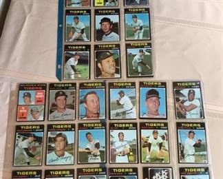 Lot #	Lot Name
1	1974 Topps Baseball Complete Set with Traded & Red Checklist sets EX/MT to Near Mint
2	1980 Topps Baseball Complete Set Rickey Henderson Rookie RC MINT
3	1981 Donruss Baseball Complete Set MINT Condition
4	1981 Fleer Baseball Complete Set Mint
5	1981 Topps Baseball Complete Set Near Mint to Mint Condition Overall  726 cards
6	1981 Topps Baseball Complete Set NM/MT Kirk Gibson Valenzuela Raines Rookies Mint
7	1981 Topps Football Complete Set Joe Montana Rookie RC Near Mint to Mint Condition Overall 528 Cards
8	1982 Donruss Baseball Factory Set Ripken RC MINT!
9	1982 Fleer Baseball Complete Set 626 Cal Ripken Jr. RC MINT
10	1982 Topps Baseball Complete Set Cal Ripken Jr. RC
11	1983 Donruss Baseball Complete Set Gwynn Boggs  Sandberg Rookie Cards MINT
12	1983 Fleer Baseball Complete Set MINT Boggs Sandberg Gwynn Rookie Cards
13	1983 Topps Baseball Complete Set Gwynn Boggs Sandberg Rookies MINT
14	1984 Fleer Baseball Complete Set MINT Mattingly RC
15	1984 Topps Baseball Co