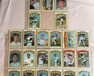 Lot #	Lot Name
1	1974 Topps Baseball Complete Set with Traded & Red Checklist sets EX/MT to Near Mint
2	1980 Topps Baseball Complete Set Rickey Henderson Rookie RC MINT
3	1981 Donruss Baseball Complete Set MINT Condition
4	1981 Fleer Baseball Complete Set Mint
5	1981 Topps Baseball Complete Set Near Mint to Mint Condition Overall  726 cards
6	1981 Topps Baseball Complete Set NM/MT Kirk Gibson Valenzuela Raines Rookies Mint
7	1981 Topps Football Complete Set Joe Montana Rookie RC Near Mint to Mint Condition Overall 528 Cards
8	1982 Donruss Baseball Factory Set Ripken RC MINT!
9	1982 Fleer Baseball Complete Set 626 Cal Ripken Jr. RC MINT
10	1982 Topps Baseball Complete Set Cal Ripken Jr. RC
11	1983 Donruss Baseball Complete Set Gwynn Boggs  Sandberg Rookie Cards MINT
12	1983 Fleer Baseball Complete Set MINT Boggs Sandberg Gwynn Rookie Cards
13	1983 Topps Baseball Complete Set Gwynn Boggs Sandberg Rookies MINT
14	1984 Fleer Baseball Complete Set MINT Mattingly RC
15	1984 Topps Baseball Co