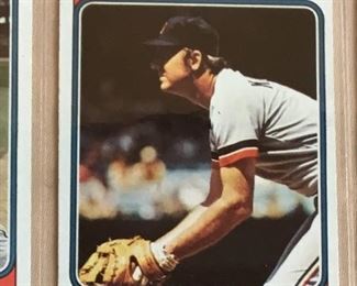 Lot #	Lot Name
1	1974 Topps Baseball Complete Set with Traded & Red Checklist sets EX/MT to Near Mint
2	1980 Topps Baseball Complete Set Rickey Henderson Rookie RC MINT
3	1981 Donruss Baseball Complete Set MINT Condition
4	1981 Fleer Baseball Complete Set Mint
5	1981 Topps Baseball Complete Set Near Mint to Mint Condition Overall  726 cards
6	1981 Topps Baseball Complete Set NM/MT Kirk Gibson Valenzuela Raines Rookies Mint
7	1981 Topps Football Complete Set Joe Montana Rookie RC Near Mint to Mint Condition Overall 528 Cards
8	1982 Donruss Baseball Factory Set Ripken RC MINT!
9	1982 Fleer Baseball Complete Set 626 Cal Ripken Jr. RC MINT
10	1982 Topps Baseball Complete Set Cal Ripken Jr. RC
11	1983 Donruss Baseball Complete Set Gwynn Boggs  Sandberg Rookie Cards MINT
12	1983 Fleer Baseball Complete Set MINT Boggs Sandberg Gwynn Rookie Cards
13	1983 Topps Baseball Complete Set Gwynn Boggs Sandberg Rookies MINT
14	1984 Fleer Baseball Complete Set MINT Mattingly RC
15	1984 Topps Baseball Co