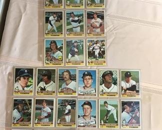 Lot #	Lot Name
1	1974 Topps Baseball Complete Set with Traded & Red Checklist sets EX/MT to Near Mint
2	1980 Topps Baseball Complete Set Rickey Henderson Rookie RC MINT
3	1981 Donruss Baseball Complete Set MINT Condition
4	1981 Fleer Baseball Complete Set Mint
5	1981 Topps Baseball Complete Set Near Mint to Mint Condition Overall  726 cards
6	1981 Topps Baseball Complete Set NM/MT Kirk Gibson Valenzuela Raines Rookies Mint
7	1981 Topps Football Complete Set Joe Montana Rookie RC Near Mint to Mint Condition Overall 528 Cards
8	1982 Donruss Baseball Factory Set Ripken RC MINT!
9	1982 Fleer Baseball Complete Set 626 Cal Ripken Jr. RC MINT
10	1982 Topps Baseball Complete Set Cal Ripken Jr. RC
11	1983 Donruss Baseball Complete Set Gwynn Boggs  Sandberg Rookie Cards MINT
12	1983 Fleer Baseball Complete Set MINT Boggs Sandberg Gwynn Rookie Cards
13	1983 Topps Baseball Complete Set Gwynn Boggs Sandberg Rookies MINT
14	1984 Fleer Baseball Complete Set MINT Mattingly RC
15	1984 Topps Baseball Co