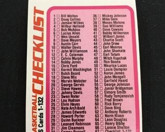 Lot #	Lot Name
1	1974 Topps Baseball Complete Set with Traded & Red Checklist sets EX/MT to Near Mint
2	1980 Topps Baseball Complete Set Rickey Henderson Rookie RC MINT
3	1981 Donruss Baseball Complete Set MINT Condition
4	1981 Fleer Baseball Complete Set Mint
5	1981 Topps Baseball Complete Set Near Mint to Mint Condition Overall  726 cards
6	1981 Topps Baseball Complete Set NM/MT Kirk Gibson Valenzuela Raines Rookies Mint
7	1981 Topps Football Complete Set Joe Montana Rookie RC Near Mint to Mint Condition Overall 528 Cards
8	1982 Donruss Baseball Factory Set Ripken RC MINT!
9	1982 Fleer Baseball Complete Set 626 Cal Ripken Jr. RC MINT
10	1982 Topps Baseball Complete Set Cal Ripken Jr. RC
11	1983 Donruss Baseball Complete Set Gwynn Boggs  Sandberg Rookie Cards MINT
12	1983 Fleer Baseball Complete Set MINT Boggs Sandberg Gwynn Rookie Cards
13	1983 Topps Baseball Complete Set Gwynn Boggs Sandberg Rookies MINT
14	1984 Fleer Baseball Complete Set MINT Mattingly RC
15	1984 Topps Baseball Co