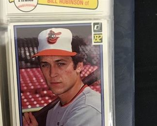 Lot #	Lot Name
1	1974 Topps Baseball Complete Set with Traded & Red Checklist sets EX/MT to Near Mint
2	1980 Topps Baseball Complete Set Rickey Henderson Rookie RC MINT
3	1981 Donruss Baseball Complete Set MINT Condition
4	1981 Fleer Baseball Complete Set Mint
5	1981 Topps Baseball Complete Set Near Mint to Mint Condition Overall  726 cards
6	1981 Topps Baseball Complete Set NM/MT Kirk Gibson Valenzuela Raines Rookies Mint
7	1981 Topps Football Complete Set Joe Montana Rookie RC Near Mint to Mint Condition Overall 528 Cards
8	1982 Donruss Baseball Factory Set Ripken RC MINT!
9	1982 Fleer Baseball Complete Set 626 Cal Ripken Jr. RC MINT
10	1982 Topps Baseball Complete Set Cal Ripken Jr. RC
11	1983 Donruss Baseball Complete Set Gwynn Boggs  Sandberg Rookie Cards MINT
12	1983 Fleer Baseball Complete Set MINT Boggs Sandberg Gwynn Rookie Cards
13	1983 Topps Baseball Complete Set Gwynn Boggs Sandberg Rookies MINT
14	1984 Fleer Baseball Complete Set MINT Mattingly RC
15	1984 Topps Baseball Co