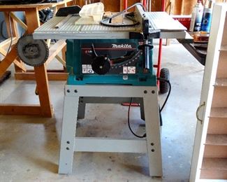 ONLINE AUCTION ITEM #6 - Makita 10" Table Saw with Stand