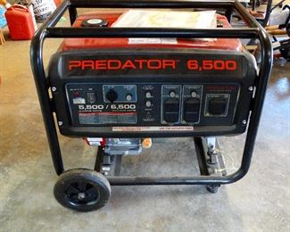 ONLINE AUCTION ITEM #8 - Predator 6,500 Watt Generator