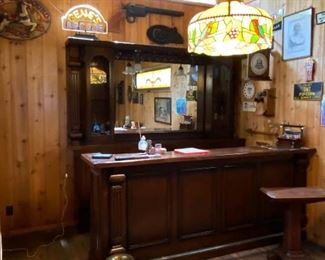 Vintage 1880s Saloon bar