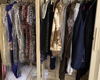 lots of clothing still around