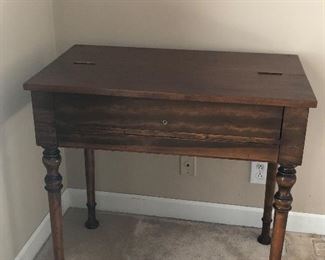 antique mahogany spinet desk