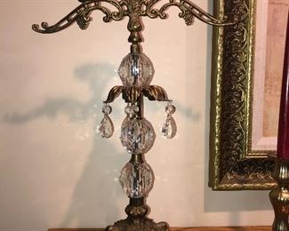 vintage jewelry tree