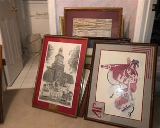 local and sports art