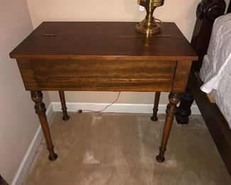 antique mahogany spinet desk