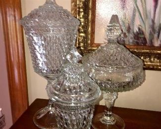 indiana glass candy jars