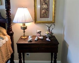 antique mahogany spinet desk