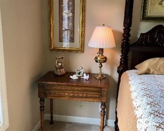 antique mahogany spinet desk