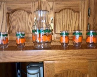 ORANGE JUICE GLASSES