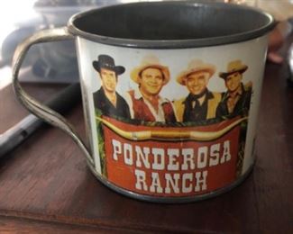 Ponderosa Ranch tin cup