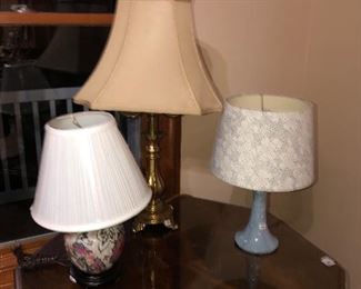 selection of quality lamps